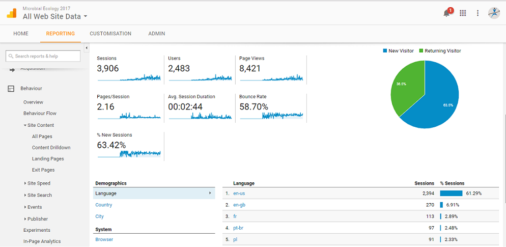 Visitor Analysis Report